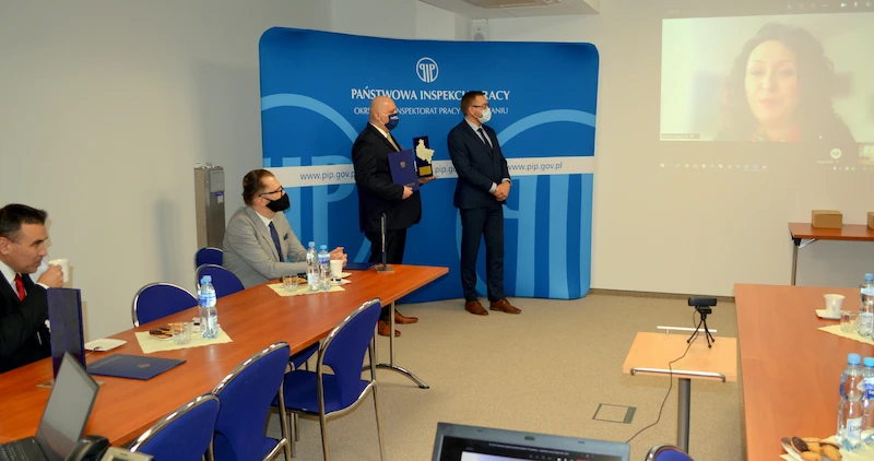 Volkswagen Poznań z tytułem Pracodawca Organizator Pracy Bezpiecznej - 4.
