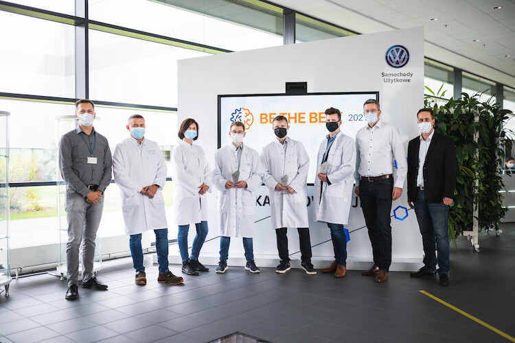 Volkswagen Poznań honoruje zwycięzców konkursu „Be the Best”