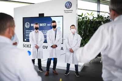 Volkswagen Poznań honoruje zwycięzców konkursu „Be the Best” - galeria