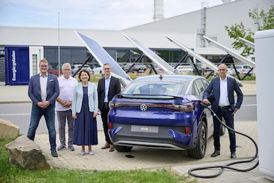 Volkswagen uruchomił park szybkiego ładowania zbudowany z wyeksploatowanych ogniw...