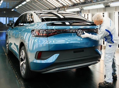 W fabryce Volkswagena w Zwickau produkowanych jest sześć modeli, w tym ID.3, ID.4 i ID.5