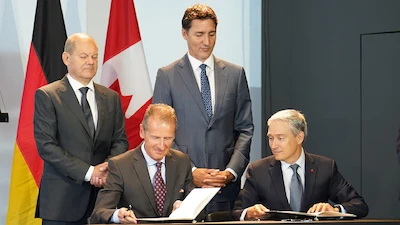 Grupa Volkswagen i Kanada dążą do rozwoju zrównoważonego łańcucha dostaw akumulatorów w...