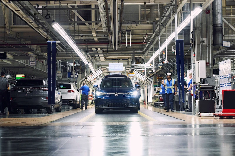 Fabryka w Chattanooga uruchomiła seryjną produkcję elektrycznego Volkswagena ID.4 - 3.