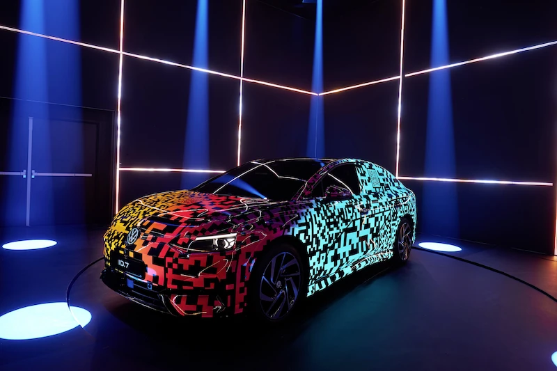 Testy nowego, elektrycznego Volkswagena ID.7 zbliżają się do końca - 37.