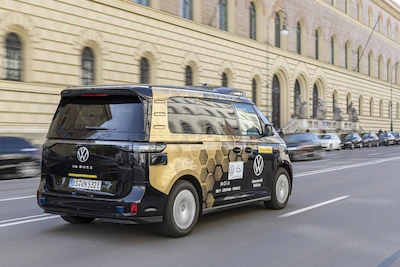 Volkswagen Samochody Dostawcze przeprowadzi w Monachium pierwsze testy autonomicznej jazdy...