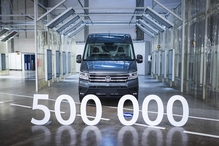 Z zakładu Volkswagen Poznań we Wrześni wyjechał 500 000 samochód