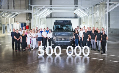 Z zakładu Volkswagen Poznań we Wrześni wyjechał 500 000 samochód