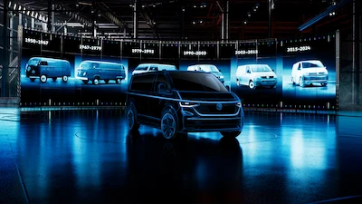 Nowy Transporter: pierwsze spojrzenie na ikoniczny i wyrazisty design siódmej generacji...
