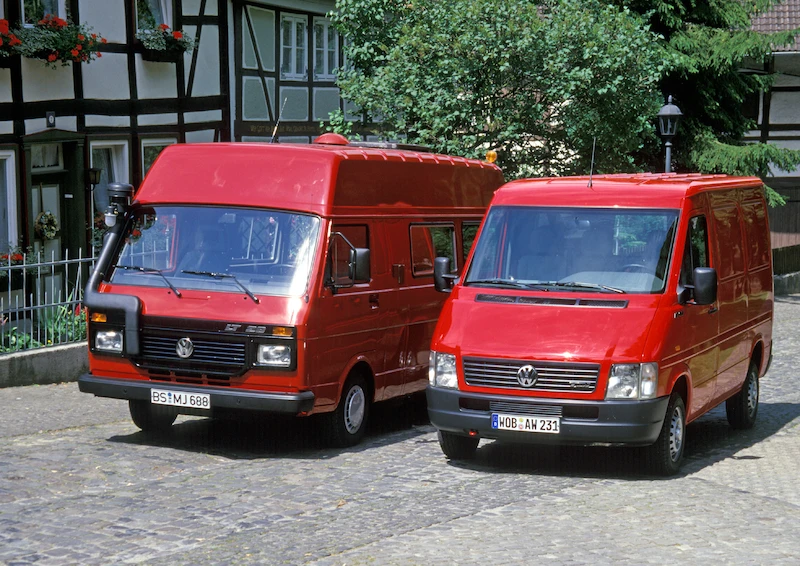 Trzy dekady produkcji, dwie generacje i bardzo udana koncepcja: w 2025 roku Volkswagen LT, poprzednik Craftera, obchodzi 50. urodziny - 2.