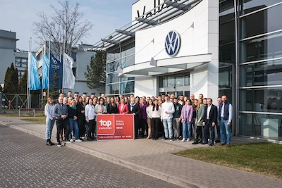 Volkswagen Poznań ponownie z tytułem Top Employer