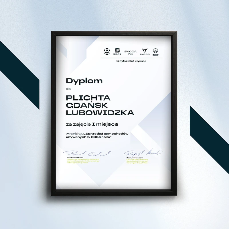 Nagrody dla najlepszych dealerów w programach Certyfikowane używane i Approved Grupy Volkswagen