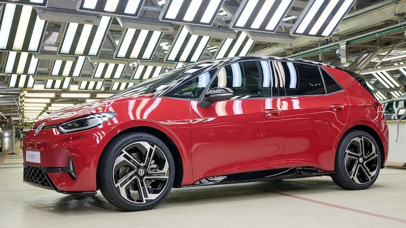 Milionowy samochód elektryczny zjechał z linii produkcyjnej w fabryce Volkswagena w Zwickau  - 3.