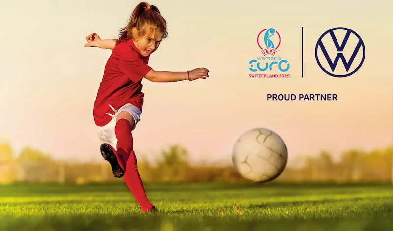 Volkswagen partnerem Mistrzostw Europy w piłce nożnej kobiet – UEFA Women’s EURO 2025