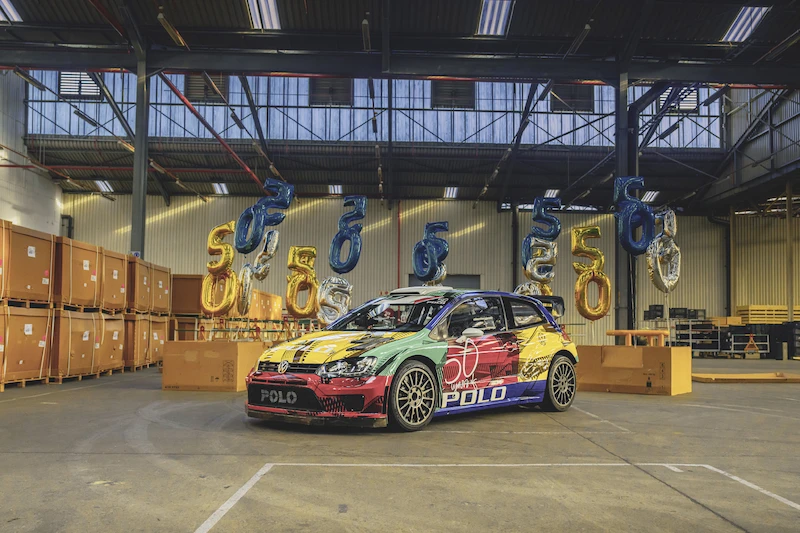 50 lat Polo: Volkswagen świętuje jubileusz spektakularnym pokazem driftingu - 4.