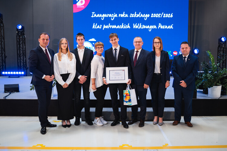 Uczniowie rozpoczęli naukę w klasach patronackich Volkswagen Poznań
