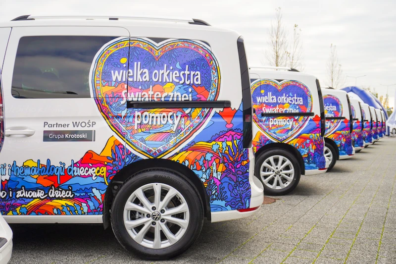 Volkswagen Samochody Dostawcze i WOŚP wspólnie dla hospicjów - 3.