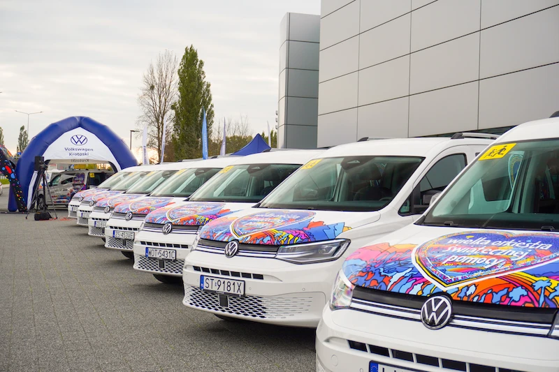 Volkswagen Samochody Dostawcze i WOŚP wspólnie dla hospicjów