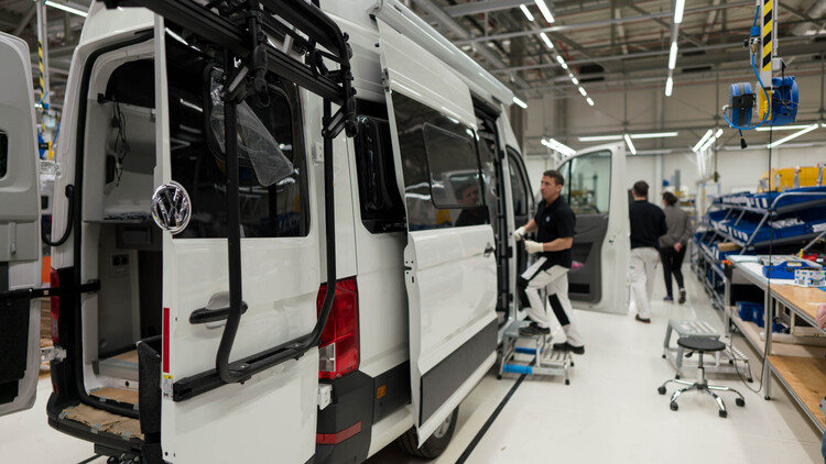 Made in Poland: 600-tysięczny Crafter z fabryki Volkswagena we Wrześni