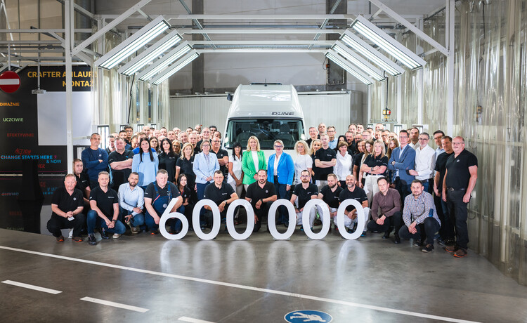 Made in Poland: 600-tysięczny Crafter z fabryki Volkswagena we Wrześni