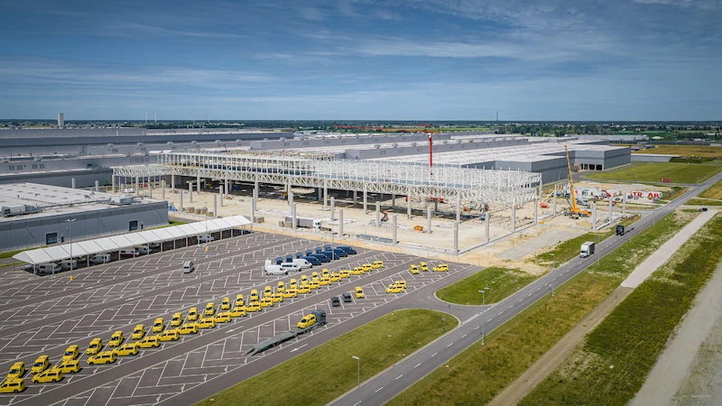 Rozbudowa zakładu Volkswagen Poznań we Wrześni wchodzi w decydującą fazę - 7.