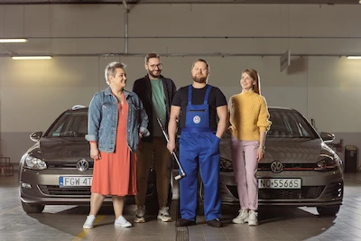 Volkswagen we współpracy z klientami rozpoczyna kampanię reklamową serwisu oraz... - galeria
