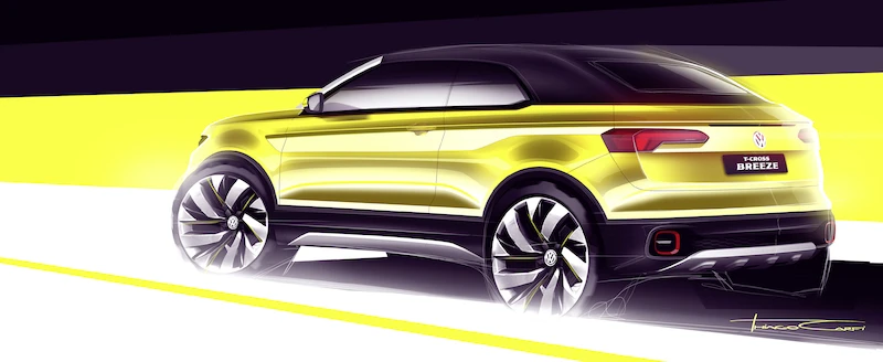 Nowy studyjny Volkswagen T-Cross Breeze - 24.