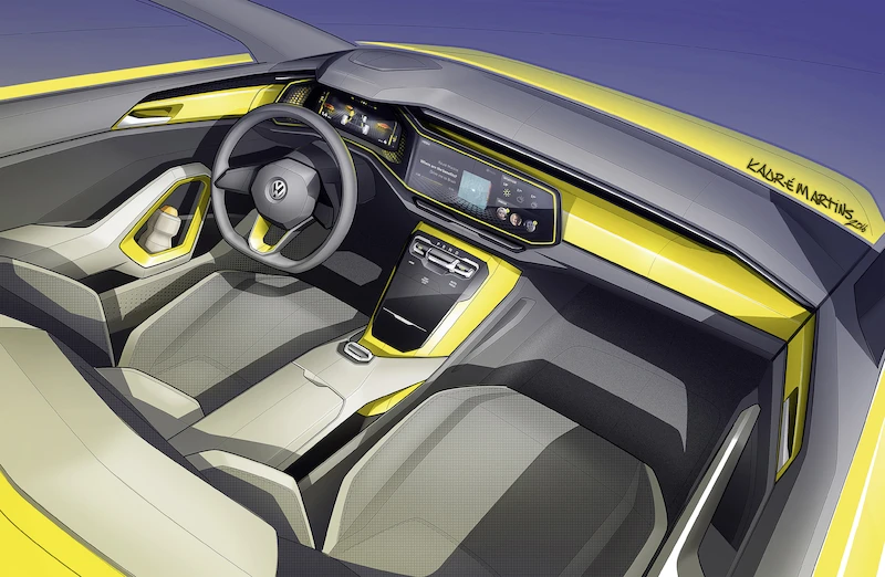 Nowy studyjny Volkswagen T-Cross Breeze - 32.