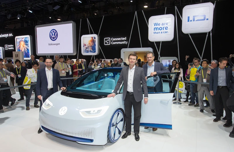 Volkswagen podczas CES 2017 - 19.