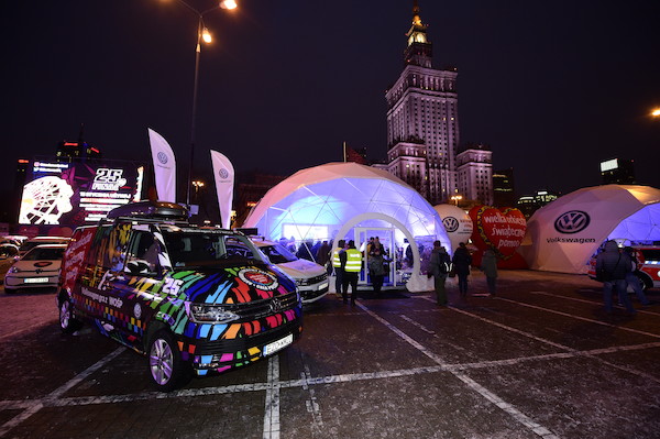 Volkswagen grał z Wielką Orkiestrą Świątecznej Pomocy