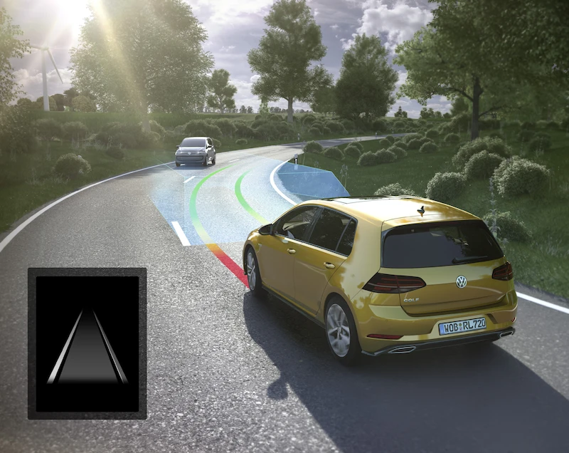 Nowy Volkswagen Golf - systemy asystujące - 6.