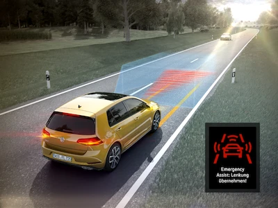 Systemy asystujące VW - galeria