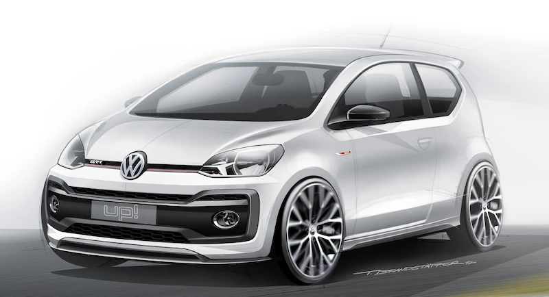 Volkswagen up! GTI concept car - 1.