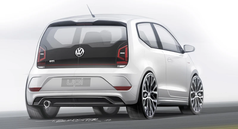 Volkswagen up! GTI concept car - 2.