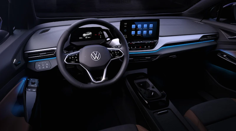 Wnętrze nowego Volkswagena ID.4 na pierwszych zdjęciach - 1.