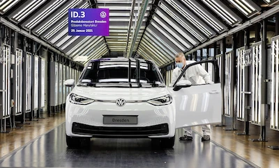Początek seryjnej produkcji ID.3 w Szklanej Manufakturze w Dreźnie - galeria
