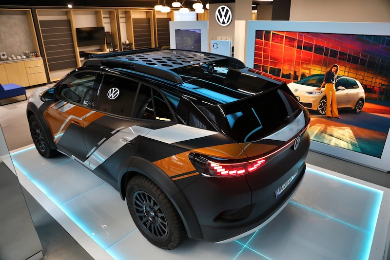 Koncepcyjny samochód elektryczny Volkswagena ID. XTREME w Volkswagen Home - 7.