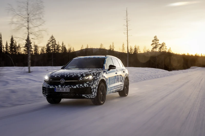 Ostatnie testy nowego Volkswagena Touarega na kole podbiegunowym - 13.