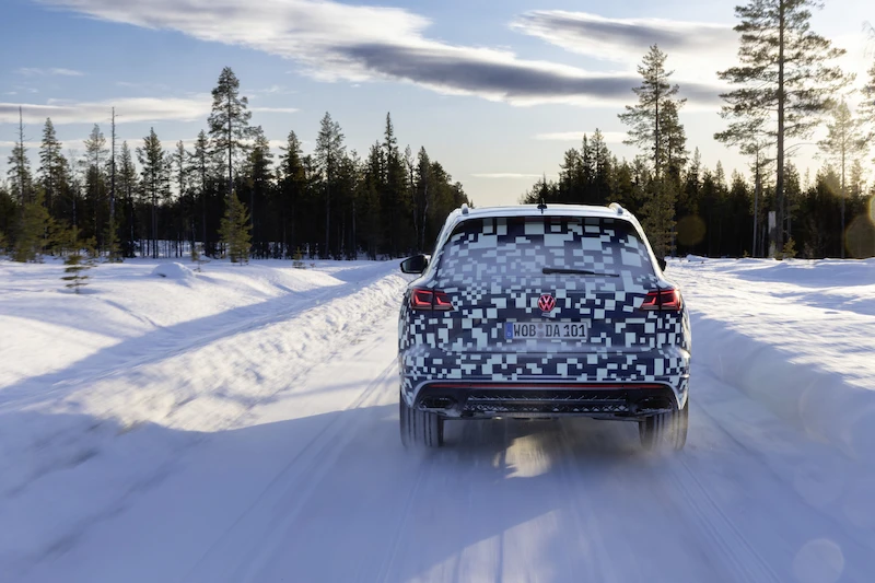 Ostatnie testy nowego Volkswagena Touarega na kole podbiegunowym - 9.