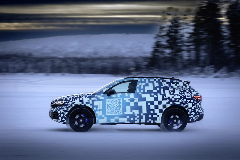 Ostatnie testy nowego Volkswagena Touarega na kole podbiegunowym - 8.