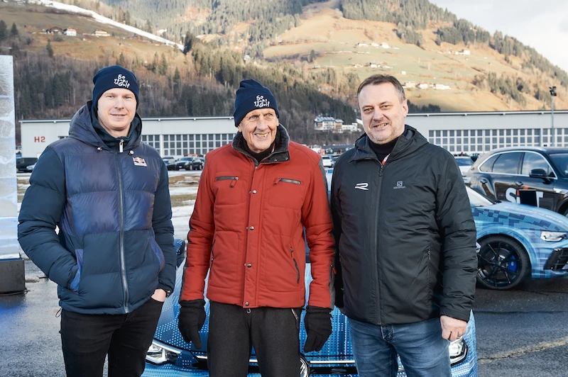 Volkswagen prezentuje przyszłego Golfa R podczas imprezy Ice Race w Zell am See - 7.