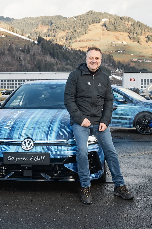 Volkswagen prezentuje przyszłego Golfa R podczas imprezy Ice Race w Zell am See - 6.