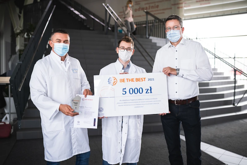Volkswagen Poznań honoruje zwycięzców konkursu „Be the Best” - 3.