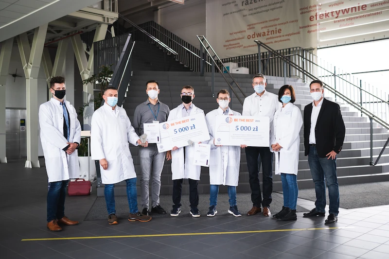 Volkswagen Poznań honoruje zwycięzców konkursu „Be the Best” - 4.