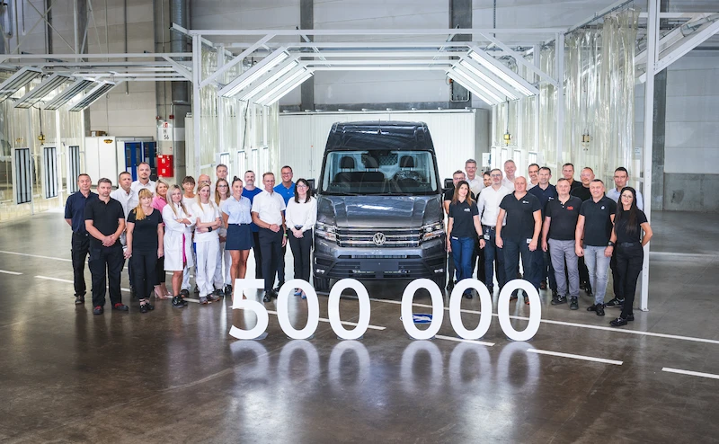 Z zakładu Volkswagen Poznań we Wrześni wyjechał 500 000 samochód - 2.