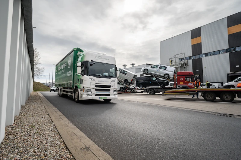 Volkswagen Poznań poszerzy flotę w pełni elektrycznych ciężarówek obsługujących dostawy do fabryk - 7.