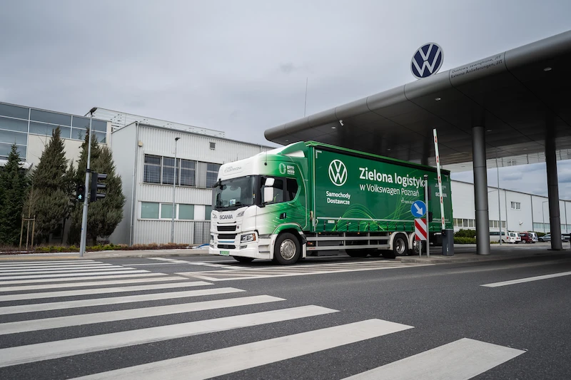 Volkswagen Poznań poszerzy flotę w pełni elektrycznych ciężarówek obsługujących dostawy do fabryk - 3.