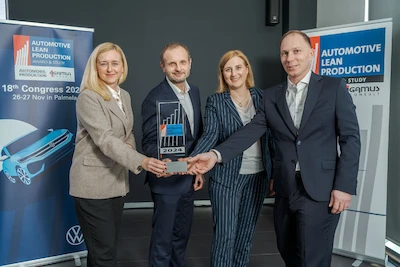 Volkswagen Poznań z prestiżową nagrodą Automotive Lean Production - galeria