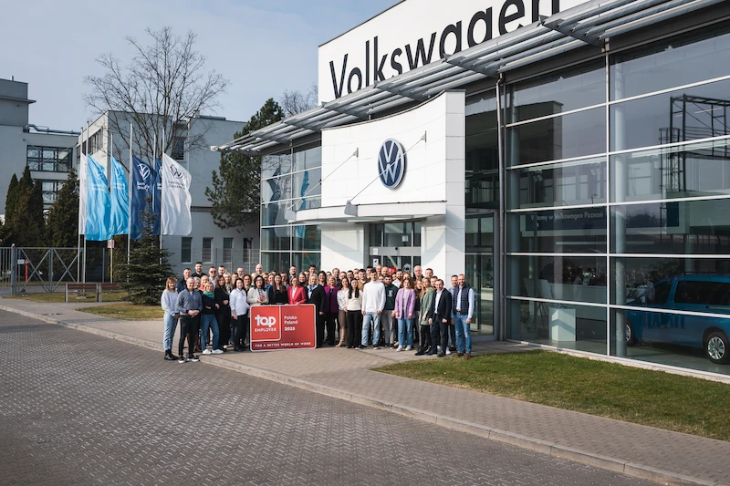 Volkswagen Poznań ponownie z tytułem Top Employer - 3.