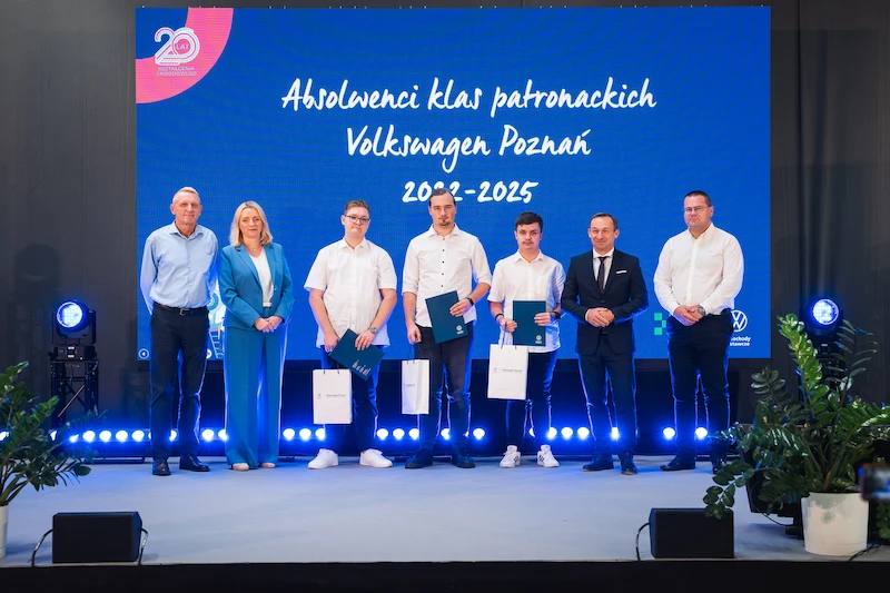 Uczniowie rozpoczęli naukę w klasach patronackich Volkswagen Poznań - 10.