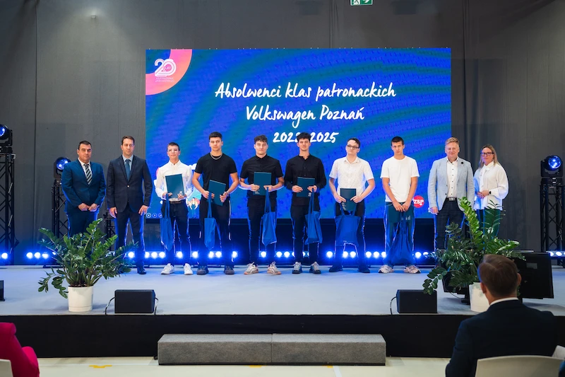 Uczniowie rozpoczęli naukę w klasach patronackich Volkswagen Poznań - 12.